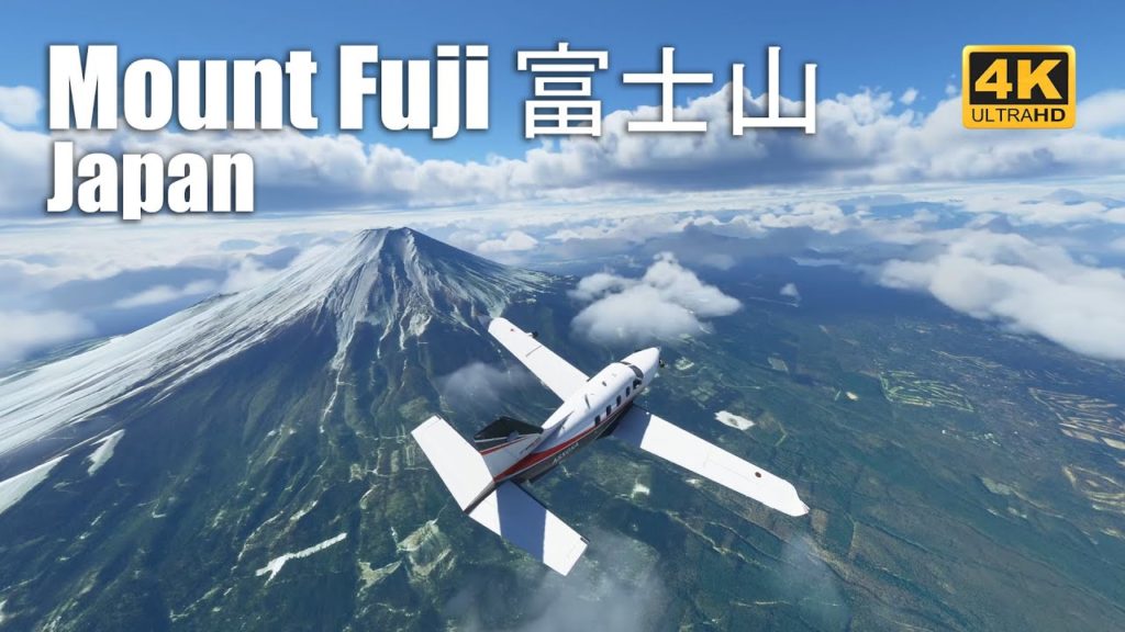 Flight Simulator 2020 - Mount Fuji (富士山) - Japan- 4K