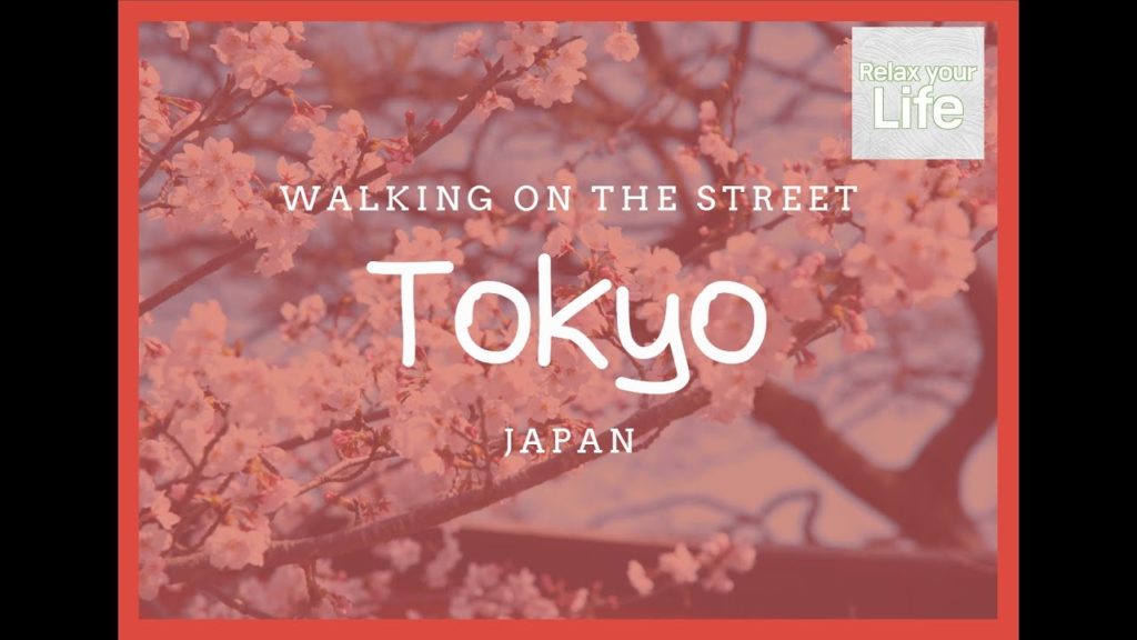 Japan / Tokyo Shinkuku - ku travel | Go on a trip at your own place | Music + Walking on the street