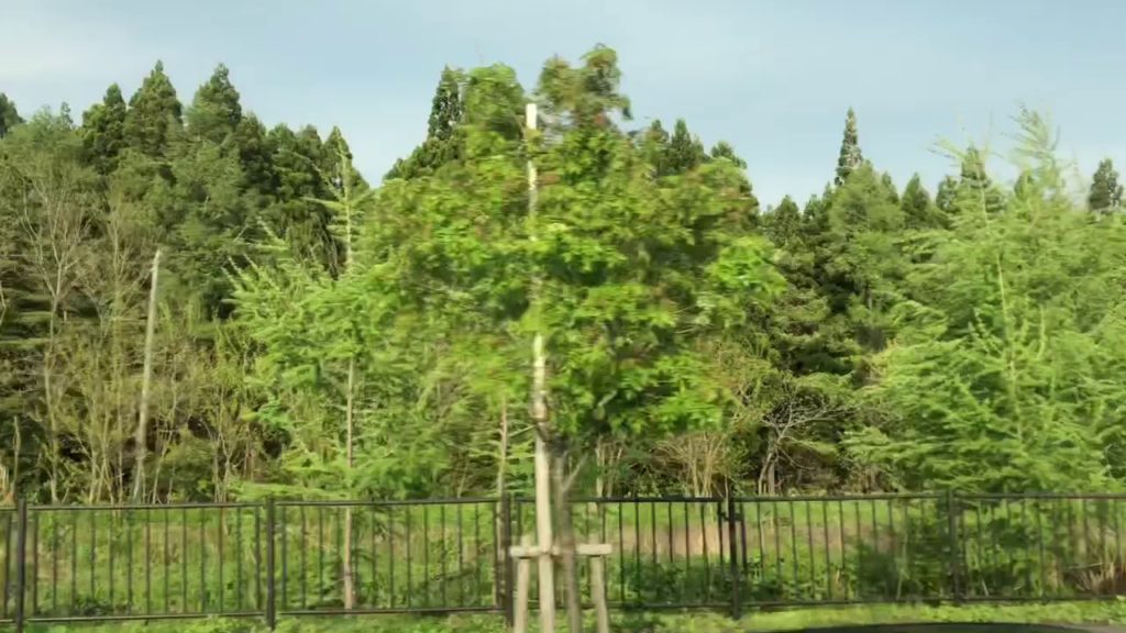 ニッポンドライブ動画！青森空港から市内までドライブ（バス編）Bus driving trip from Aomori Airport to city - Japan Trip