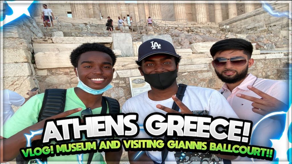 VLOG 5: ATHENS GREECE TRAVEL 2020,  ACROPOLIS MUSEUM, AND VISITING GIANNIS HOME BASKETBALL COURT