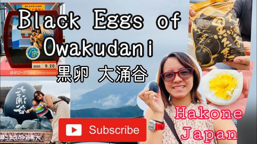 Black Eggs of Owakudani 黒卵大涌谷 | Incredible Egg 🥚 | Hakone Japan | Travel Japan