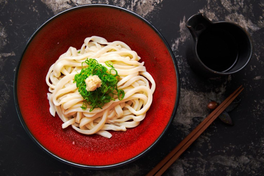 Homemade Udon Noodles