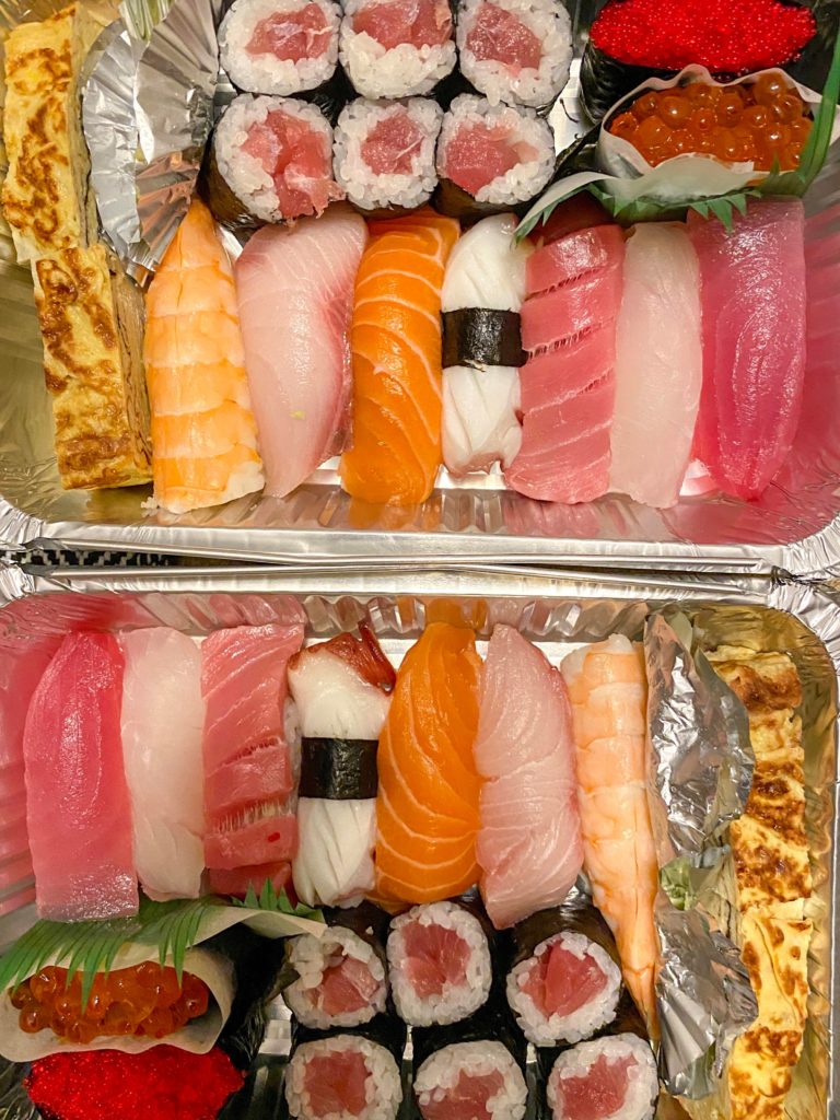 Sushi dinner
