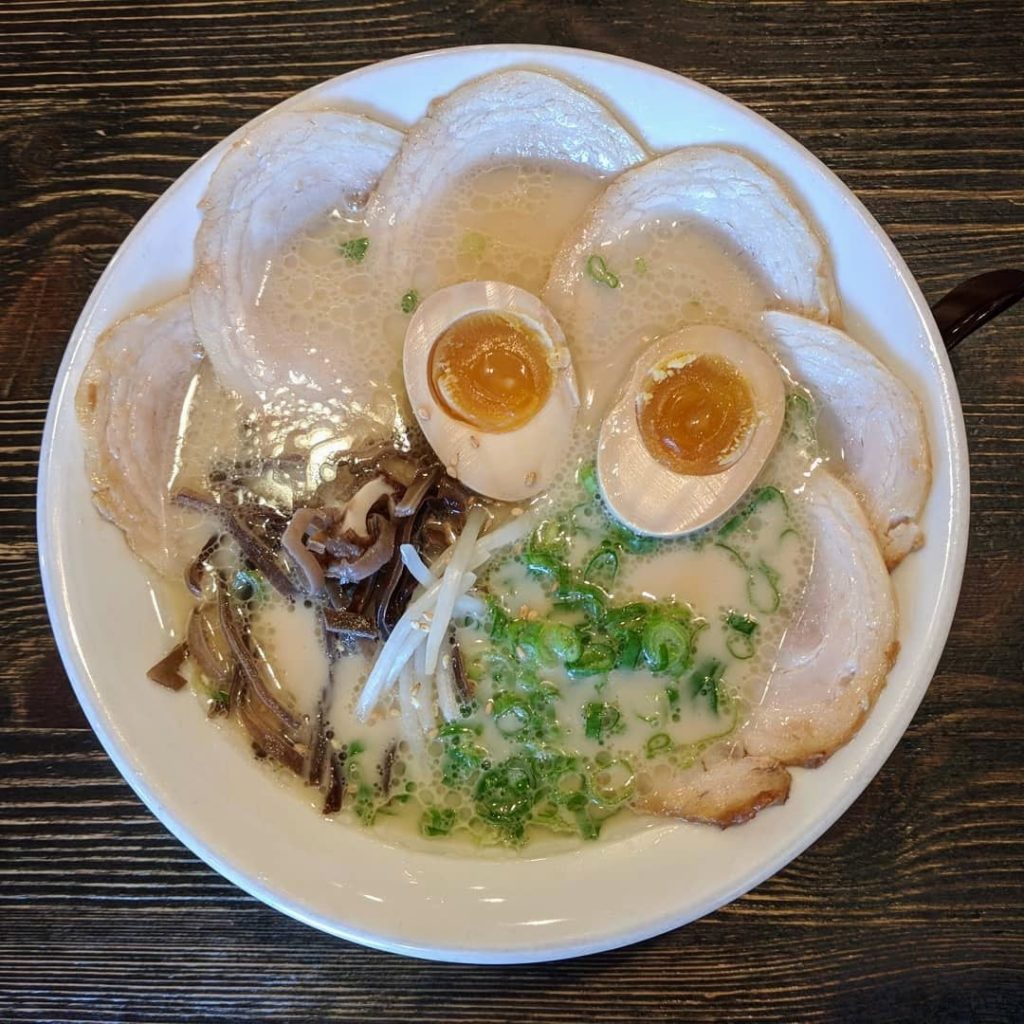 Creamy miso ramen from Menya Ultra