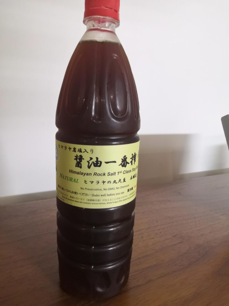 Soy sauce consistency?
