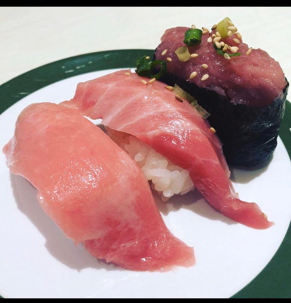 Delicious fatty tuna