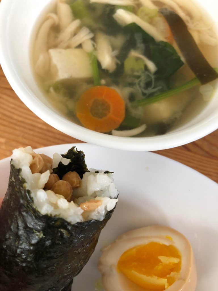 Quick breakfast this morning