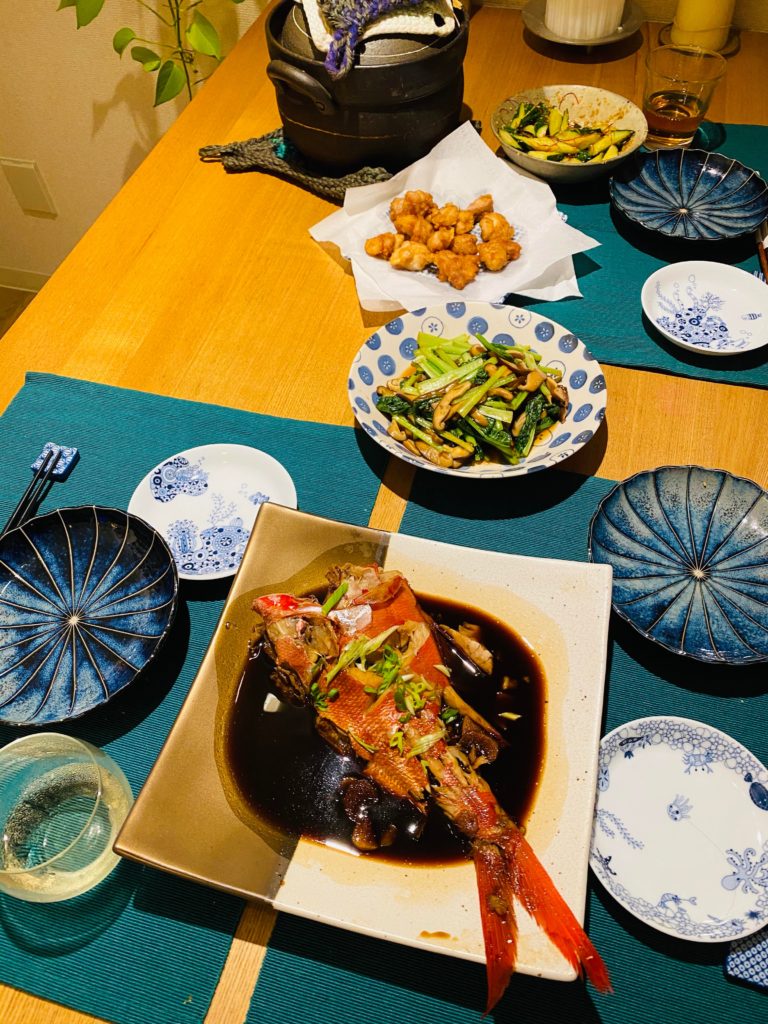 Our Kinmedai “Late Summer” Friday Dinner