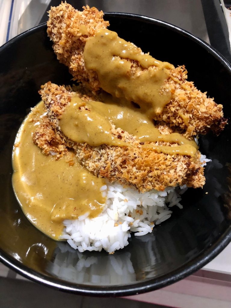 First time making katsu curry. Delicious & not as difficult as I’d imagined