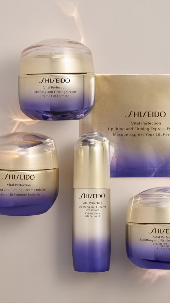 SHISEIDO: Join us on IGTV to learn how to lift and firm skin with our Vital Perfection col… Join us on IGTV to learn how to lift and firm skin with our Vital Perfection col...