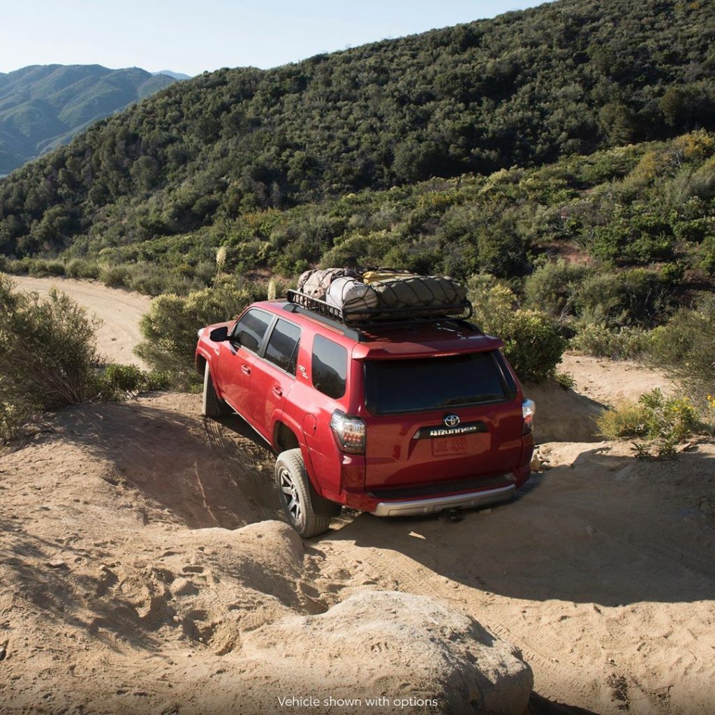 Outfitted to take you to the limit. These 17" #TRD Cast Aluminum Wheels can go t...