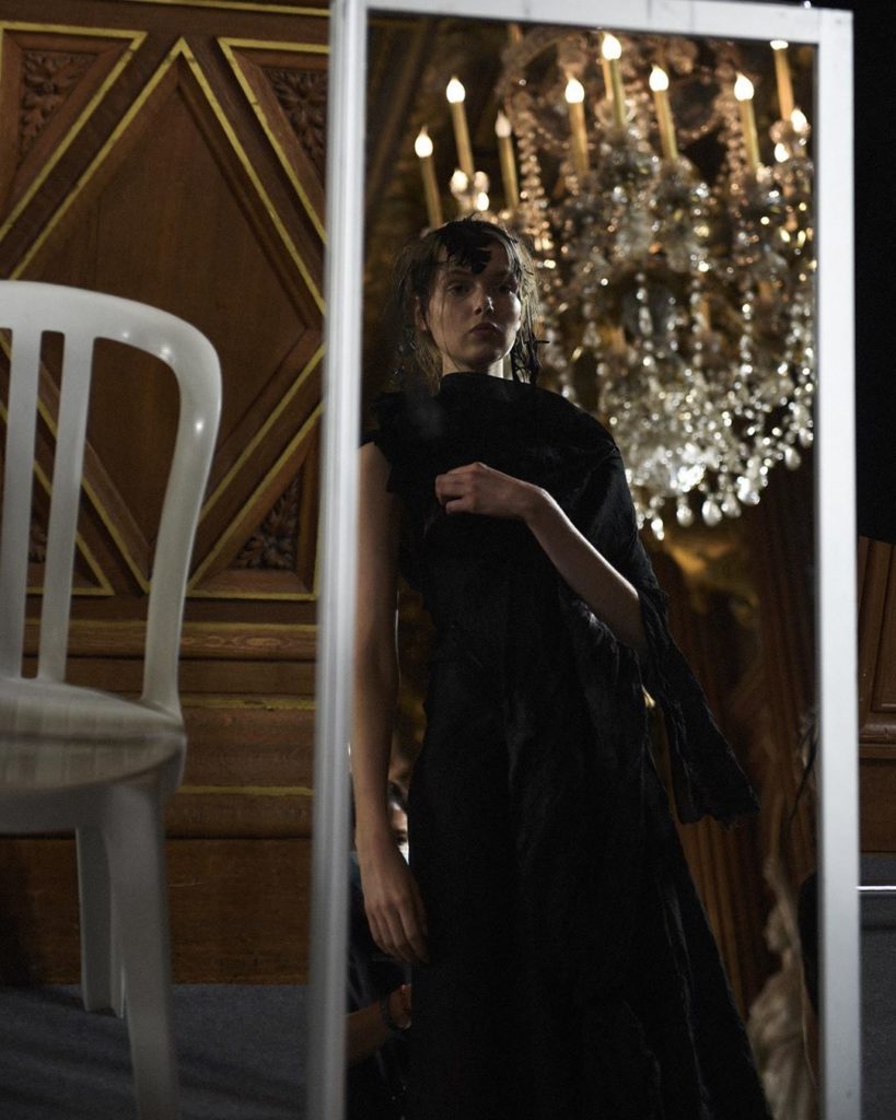 Yohji Yamamoto Spring/Summer 2021 
Backstage pictures by @elise_toide 

#YohjiYa...