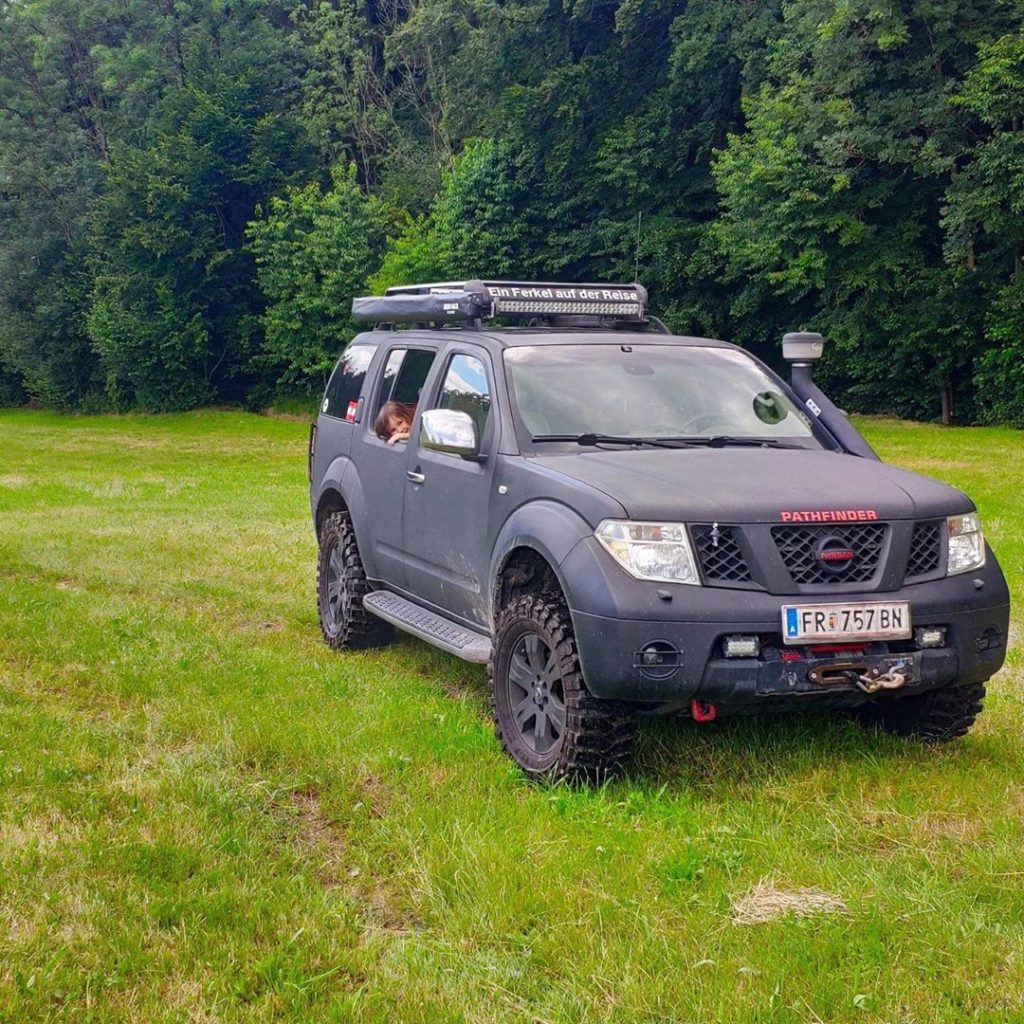 Enjoy the serenity with #NissanPathfinder #Nissan
 @ein.ferkel.auf.der.reise...
