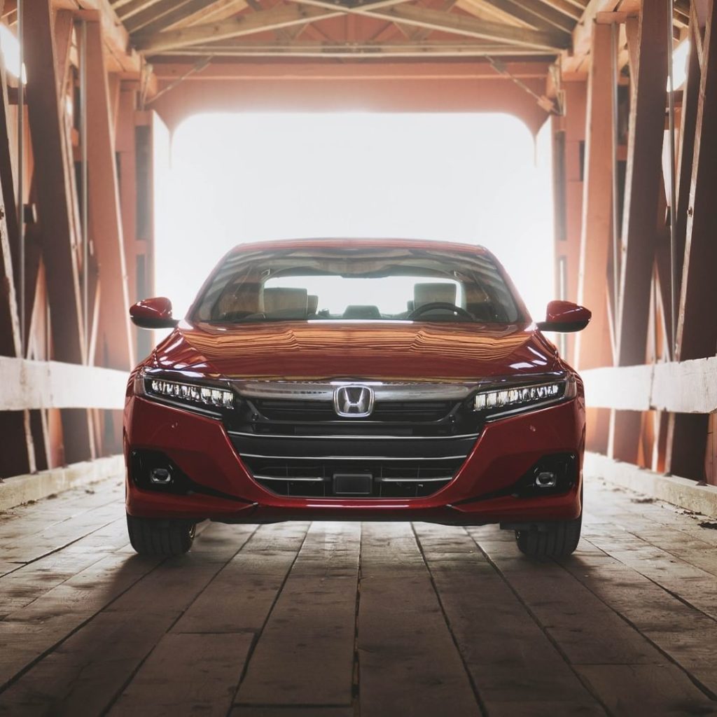 @caranddriver calls Accord the “most fun-to-drive mid-size sedan.” See the new p...