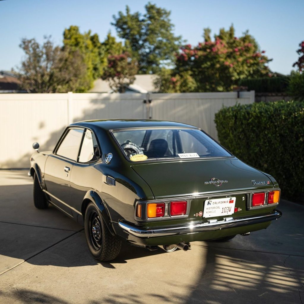 The originator of "If you ain't first, you're last." #TBT #Corolla Sprinter 1600...