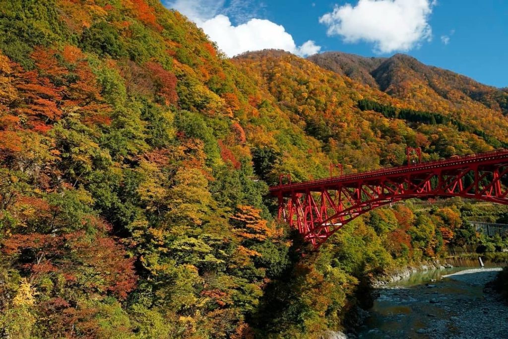 Can you just imagine the autumnal view from that bridge?  Pictured is the impres...