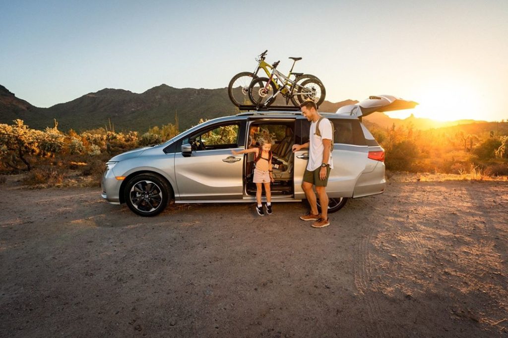 Jump into adventure with the smart and capable 2021 #HondaOdyssey.

 : @davidavi...