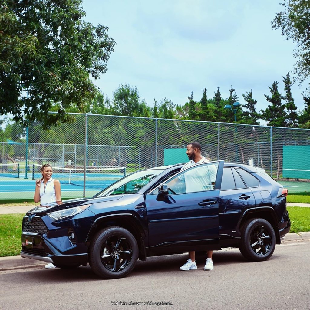 Winning is a way of expressing yourself. #RAV4 #Hybrid #LetsGoPlaces...