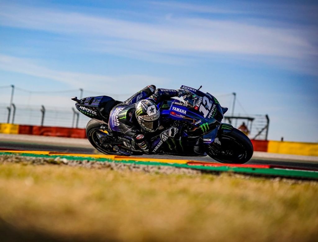@maverick12official, #AragonGP Race Result - P4:

"I‘m so happy I had a good st...