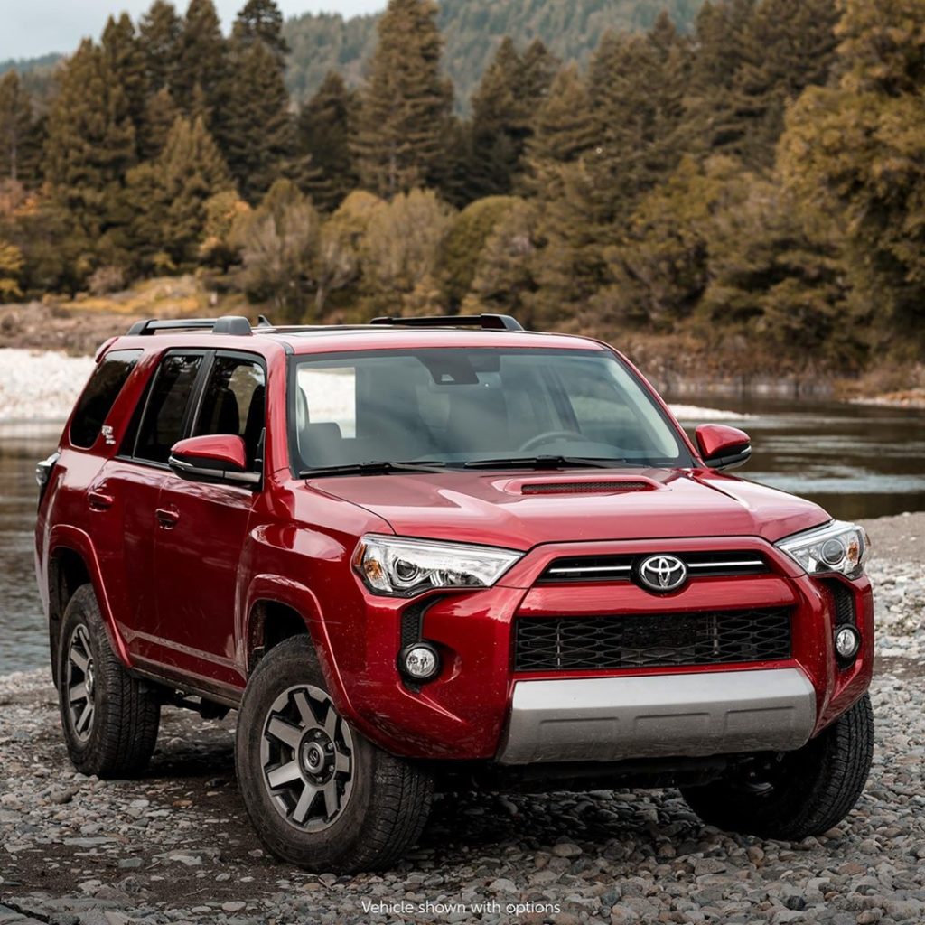 Own the scenic route. #4Runner #TRD Off-Road #LetsGoPlaces...