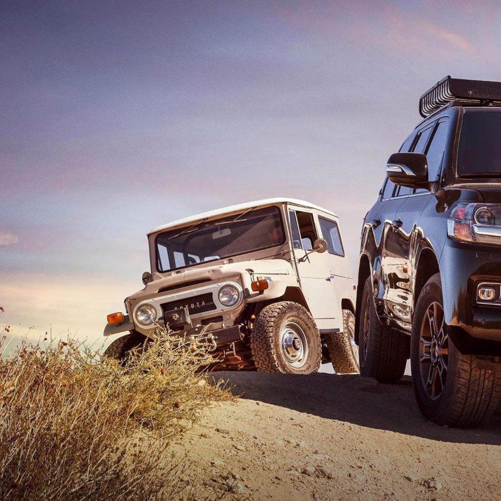 How it started  how it’s going. Still cruising. #TBT #LandCruiser #LetsGoPlaces...