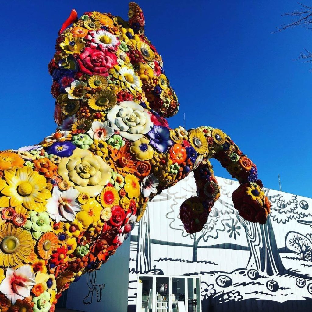 Japan Airline: .
You will be captivated by the horse sculptures covered with colorful flowers a… .
You will be captivated by the horse sculptures covered with colorful flowers a...