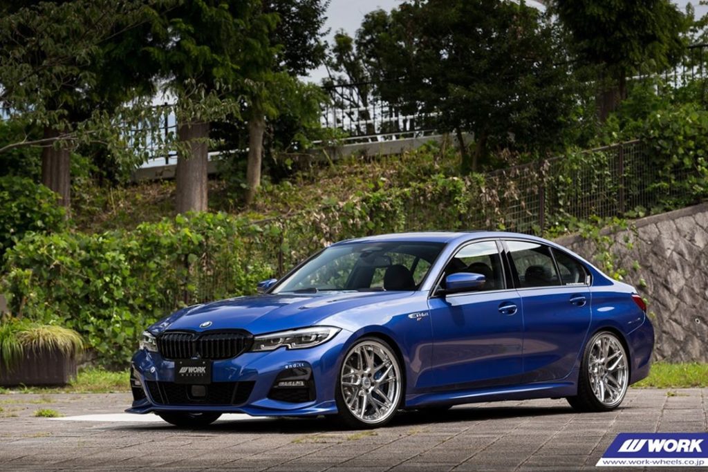 @end.cc BMW 320i on WORK Gnosis CVX #artofwheel...