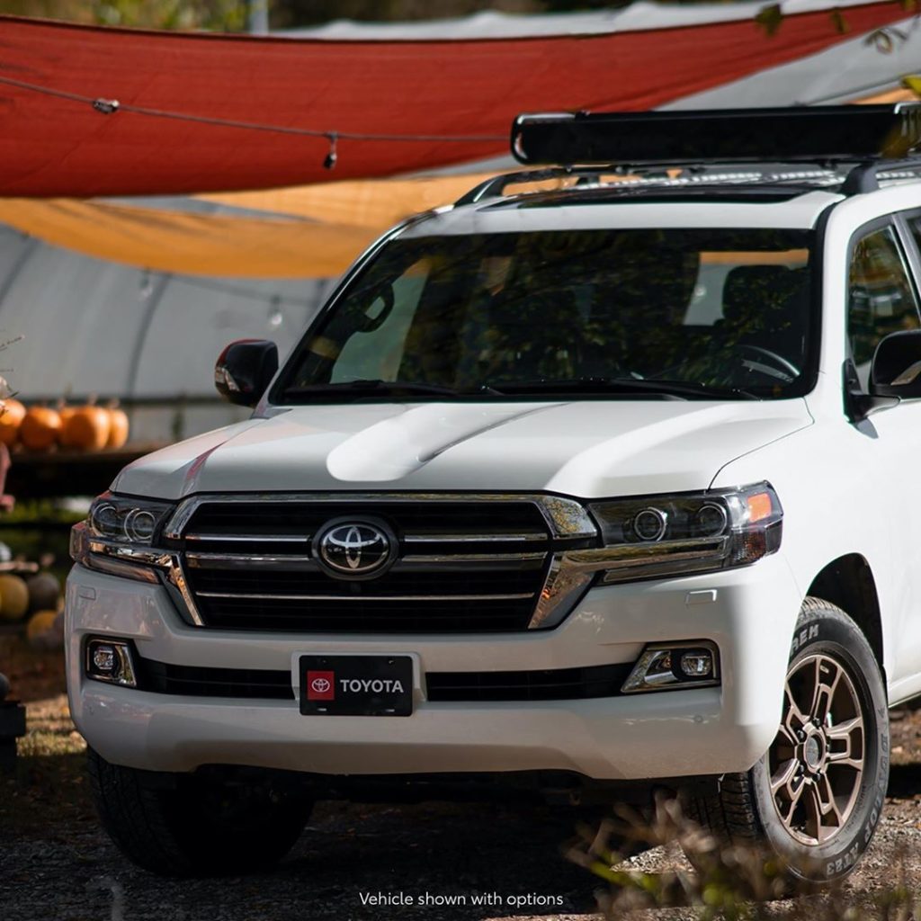 Sweater weather = Cruisin' weather.  #LandCruiser #LetsGoPlaces...