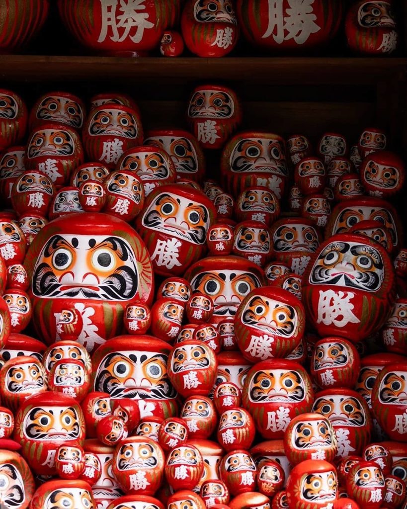 While daruma may look a bit scary, these traditional Japanese dolls are consider...