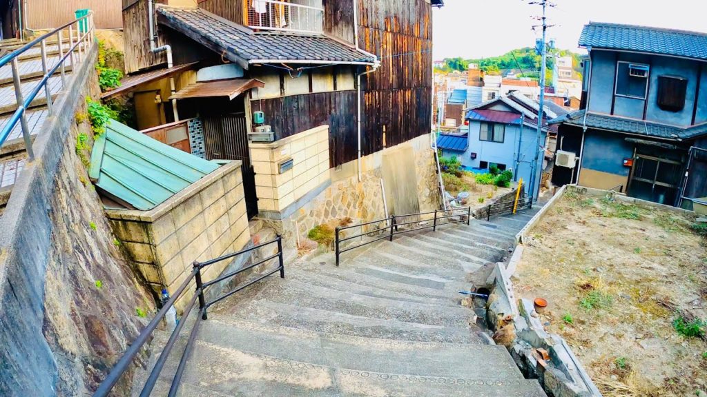 尾道の散策 : Historical Japanese Residential Streets Walking Tour (Onomichi, Hiroshima)