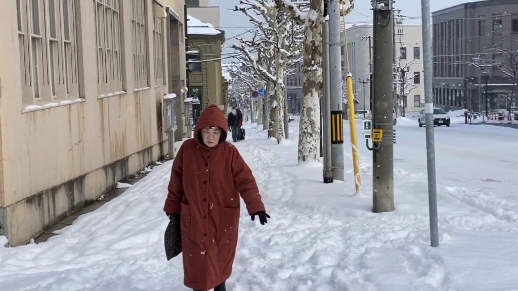 Winter in Otaru, Hokkaido, Japan