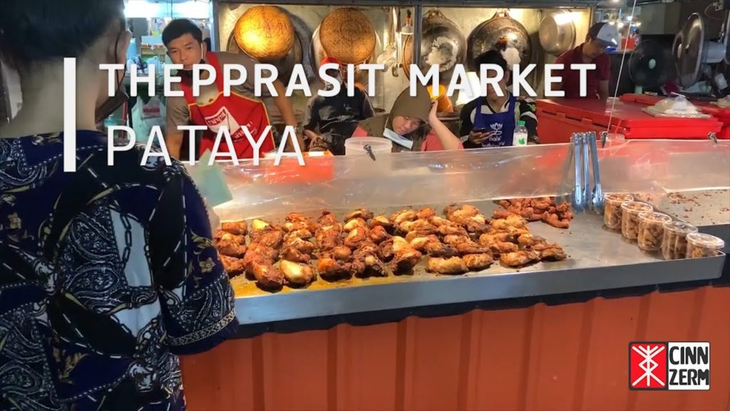 Pattaya Street Food, Thepprasit Market The Biggest Night Market in Pattaya