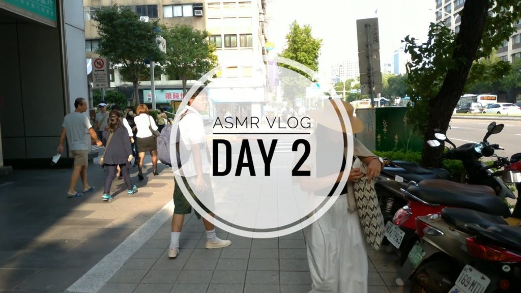 4K / ASMR / Taiwan City walking tour / Vlog - Day 2