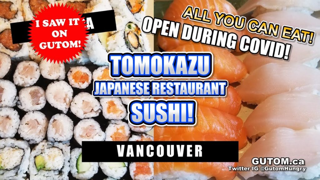 BEST AYCE SUSHI! TOMOKAZU JAPANESE RESTAURANT | VANCOUVER FOOD AND TRAVEL GUIDE