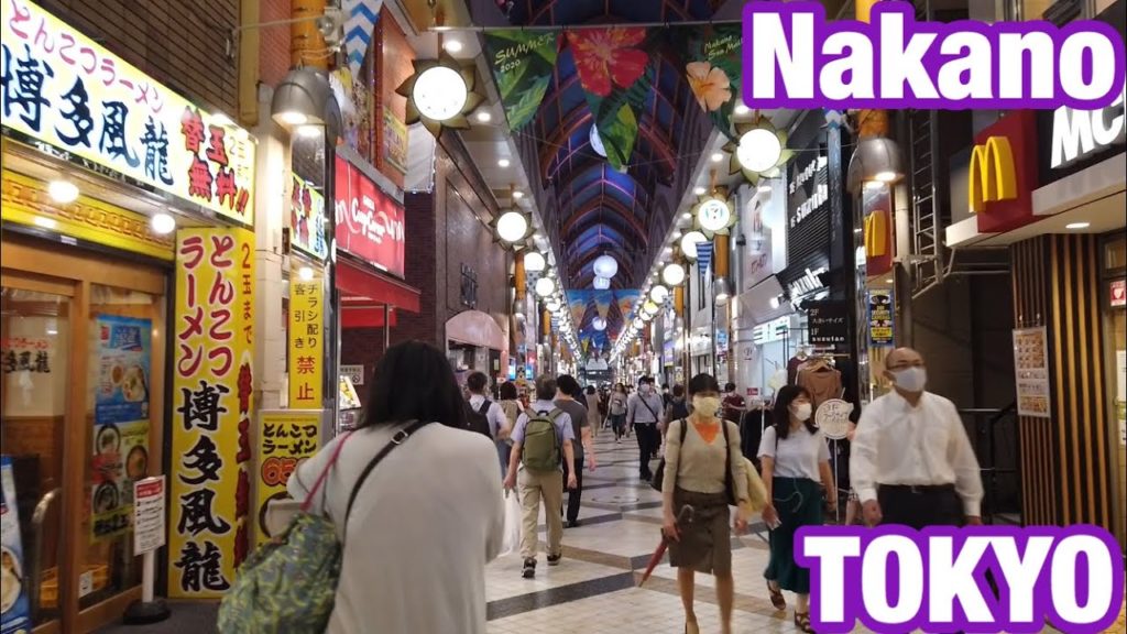 [JAPAN/TOKYO]Nakano night Long walk