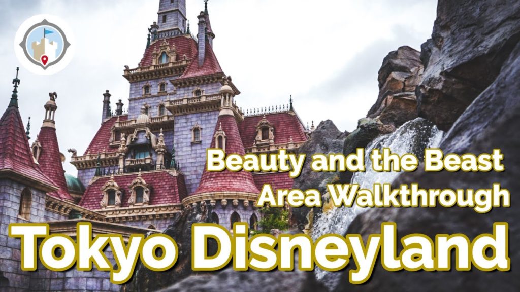 Beauty and the Beast Tokyo Disneyland AREA WALKTHROUGH | DAY & NIGHT