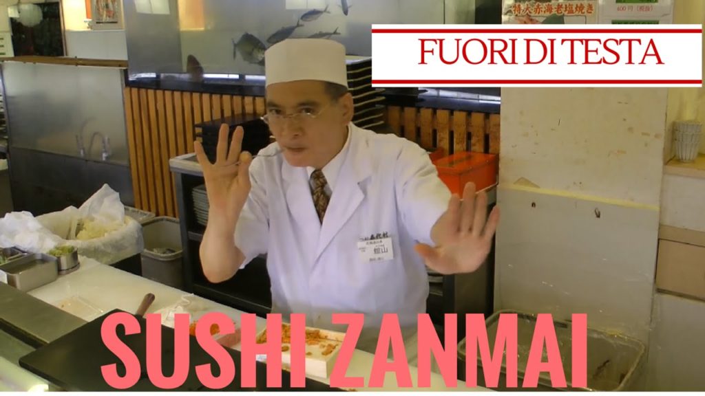 Japan Trip [Micro Extra# 7] Cuoco di Sushi Fenomeno a Sushi Zanmai di Akihabara