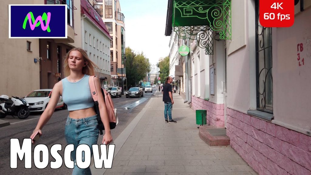 Walking with me in Russia, Moscow 4K | Follow Me