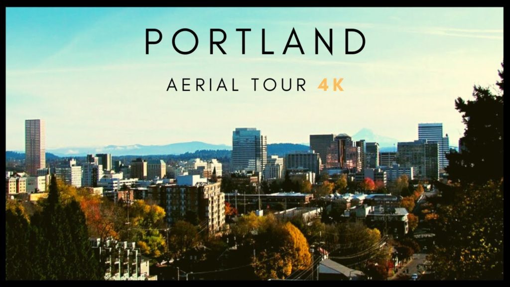 Downtown Portland PT II - 4K AERIAL DRONE