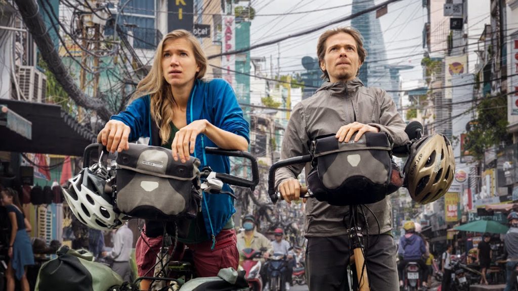 Bicycle Touring South East Asia: CRAZY SAIGON TRAFFIC | Cycling the World 60