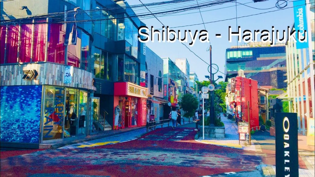 4K 60fps Tokyo Walk - "Shibuya - Harajuku" - Cat Street During the Sunset Time, Slow TV【August 2020】