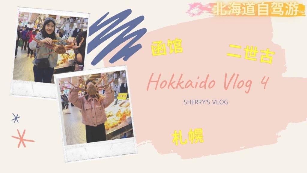北海道自驾游旅游Vlog4 函馆朝市吃乌贼刺身 二世古 札幌  | Hokkaido Travel Vlog 4 Hakodate Squid Sashimi Niseko Sapporo