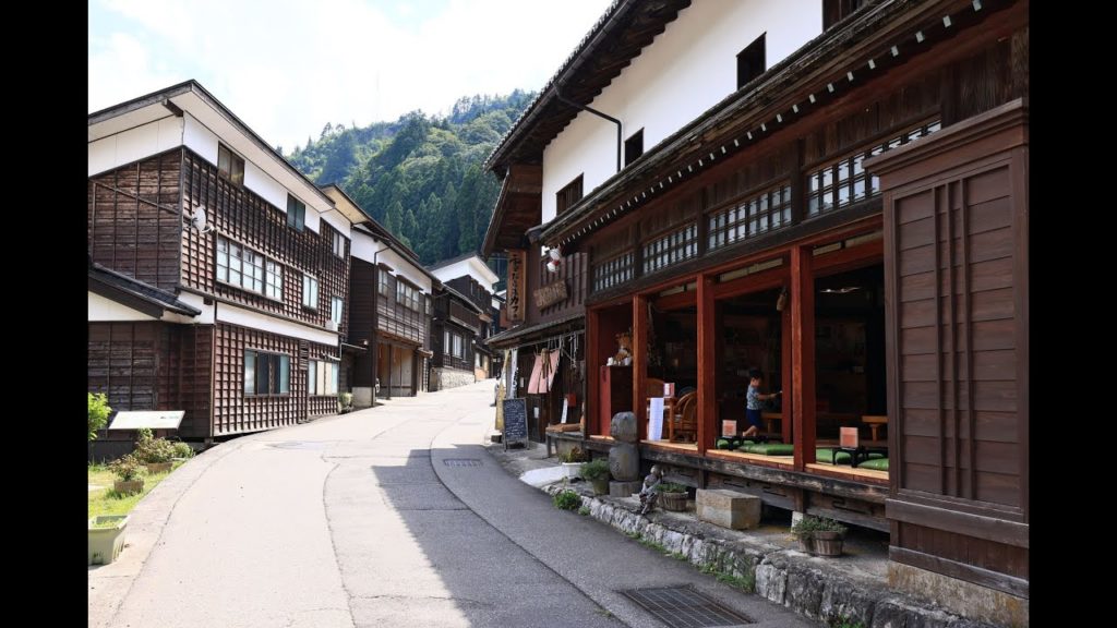 JG☆☆☆8K HDR 石川 白山白峰の街並(重伝建) 山と豪雪と共に暮らす知恵 Ishikawa,Hakusan Shiramine(Historic District)