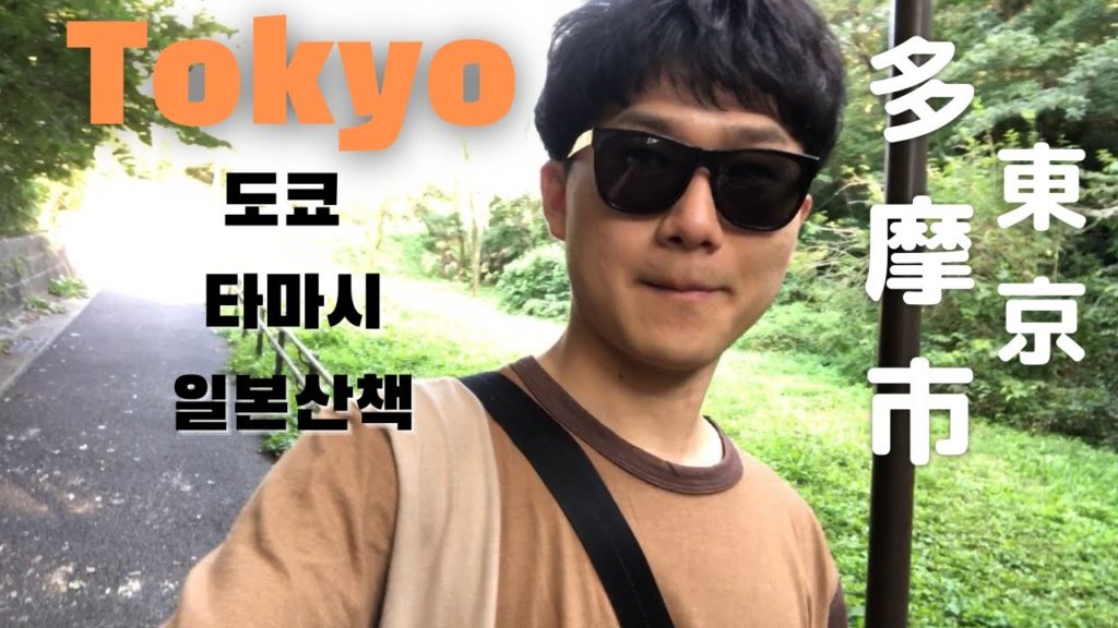 🇯🇵日本 일본 도쿄 타마시 전망좋은곳 동내산책!  일본에서 느낀점 썰　【일본VLOG/ 일본여행】[韓国人男子一人旅]4K 東京旅行