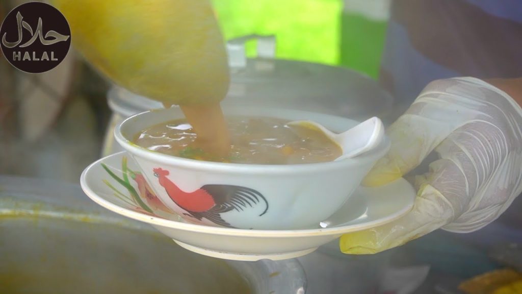 Street Food - Goat Curry Soup in Johor