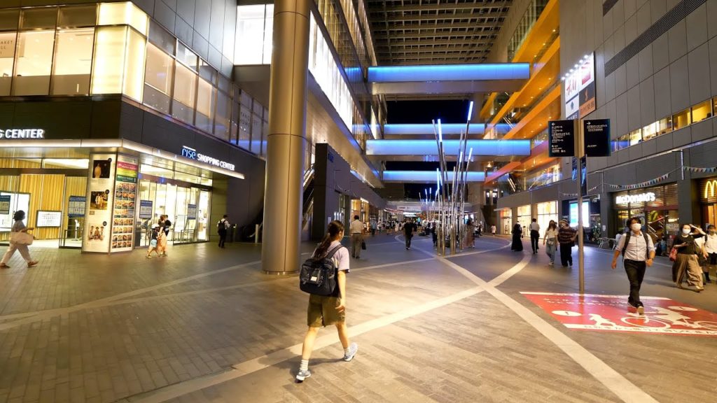 【4K】Evening walk from Kawasaki to Tokyo