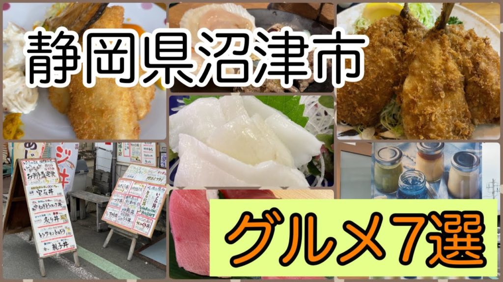 【静岡県沼津市】グルメ７選　numazu Gouemet-trip【Shizuoka.Japan】