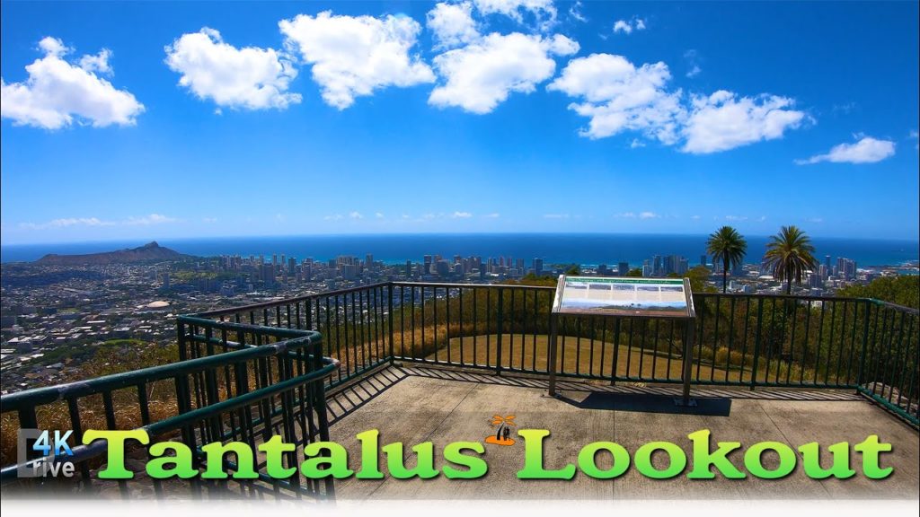 Hawaii Lookout | Tantalus Lookout | Puu Ualakaa State Park | Diamond Head View | Oahu | GoPro 4K60 |