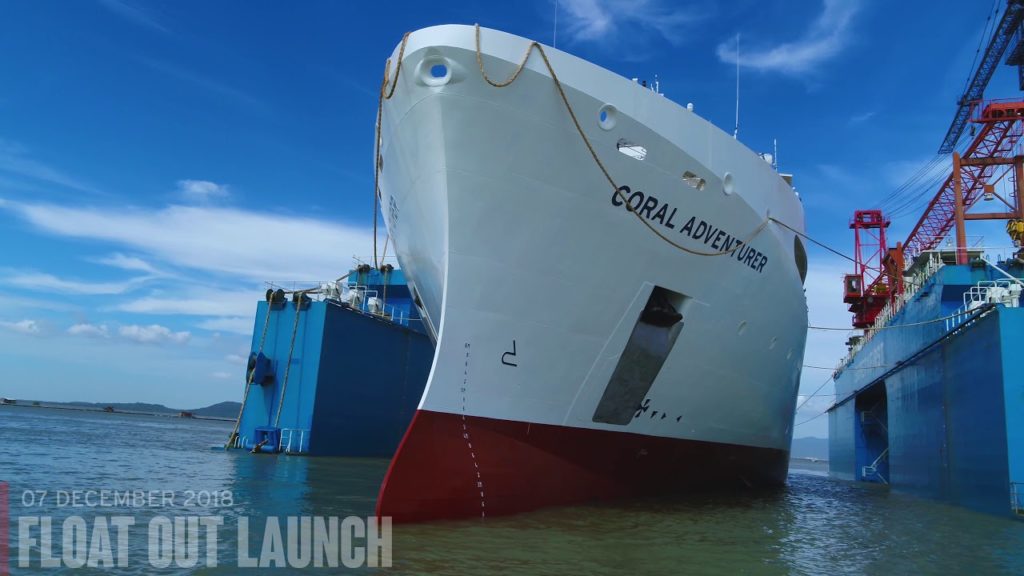 Building Coral Adventurer 2018 / 2019