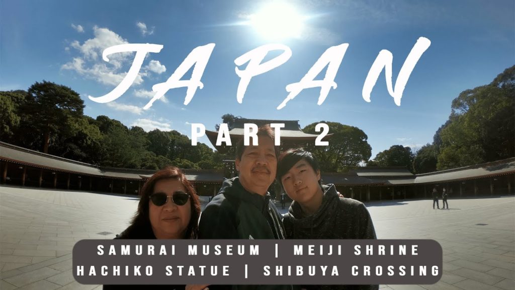 TOKYO, JAPAN Part 2 | Samurai Museum | Meiji Shrine | Hachiko Statue | Shibuya Crossing Etc.